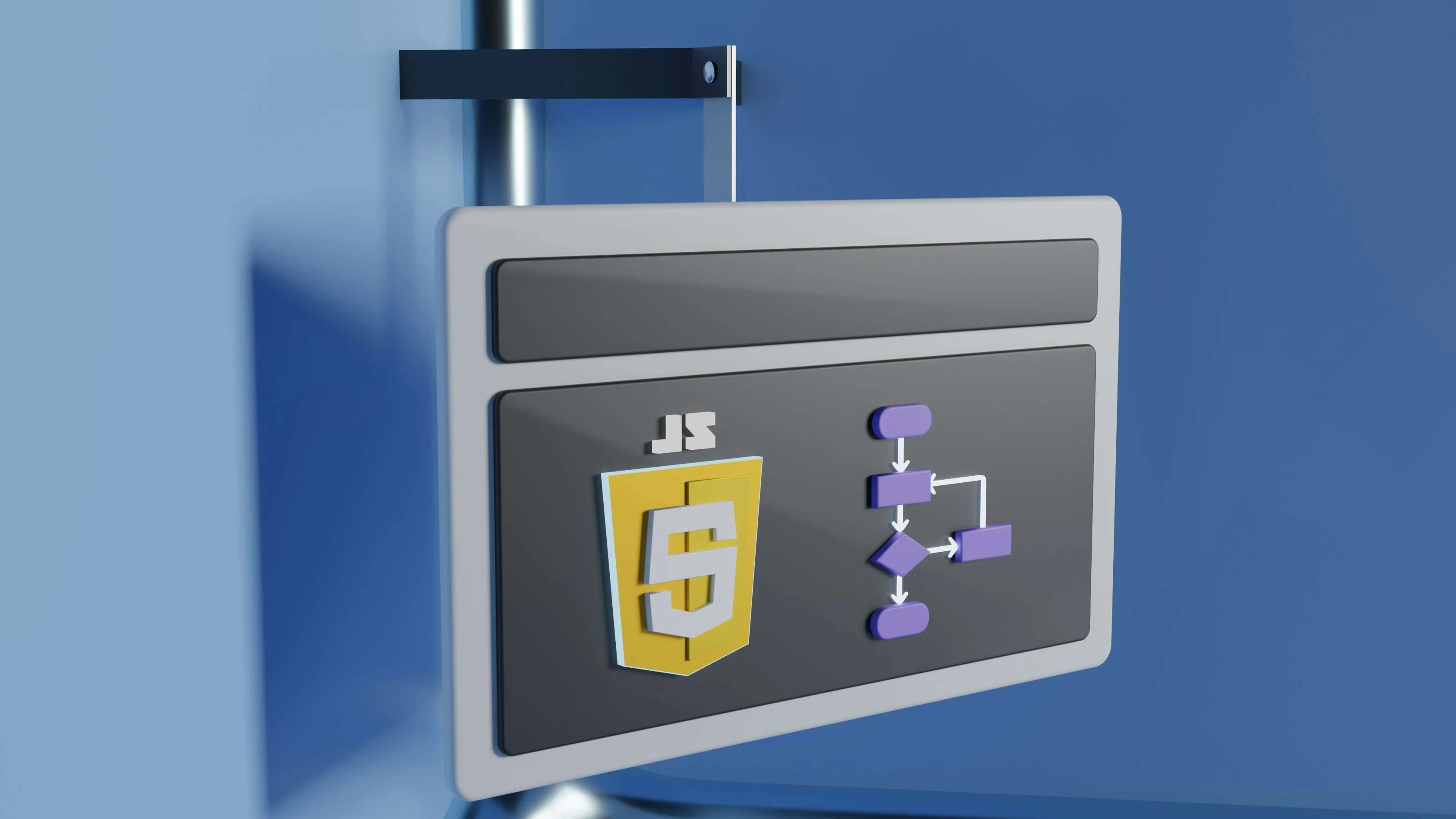 Desk with computer desktop